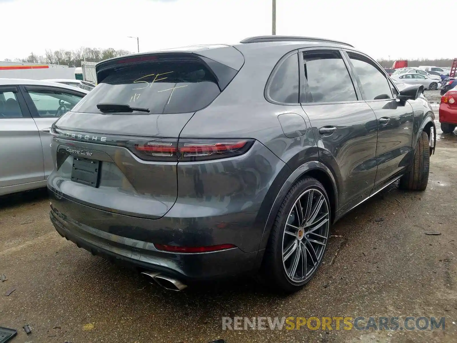 4 Фотография поврежденного автомобиля WP1AF2AY9KDA81268 PORSCHE CAYENNE 2019