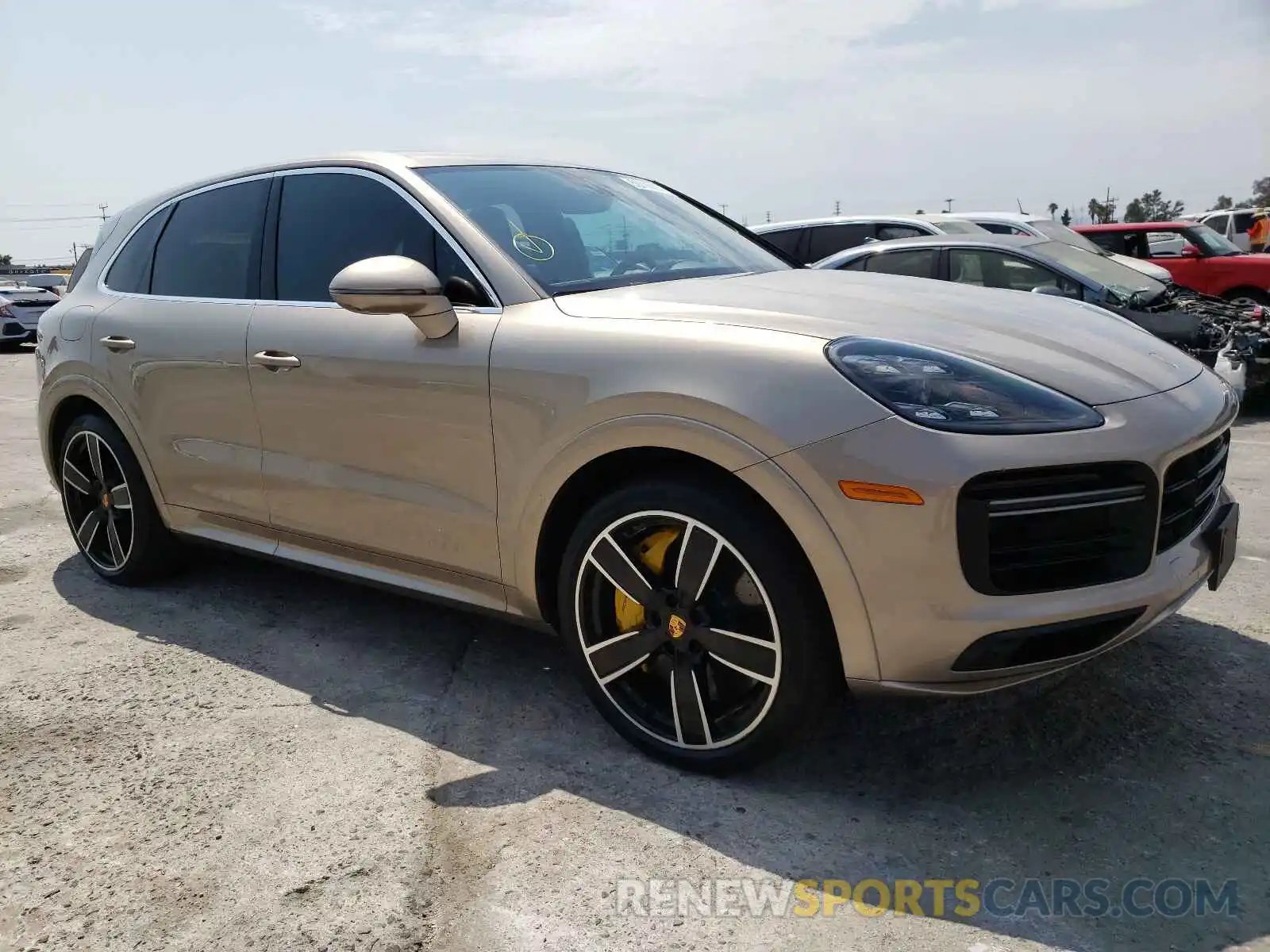 1 Photograph of a damaged car WP1AF2AYXKDA81246 PORSCHE CAYENNE 2019