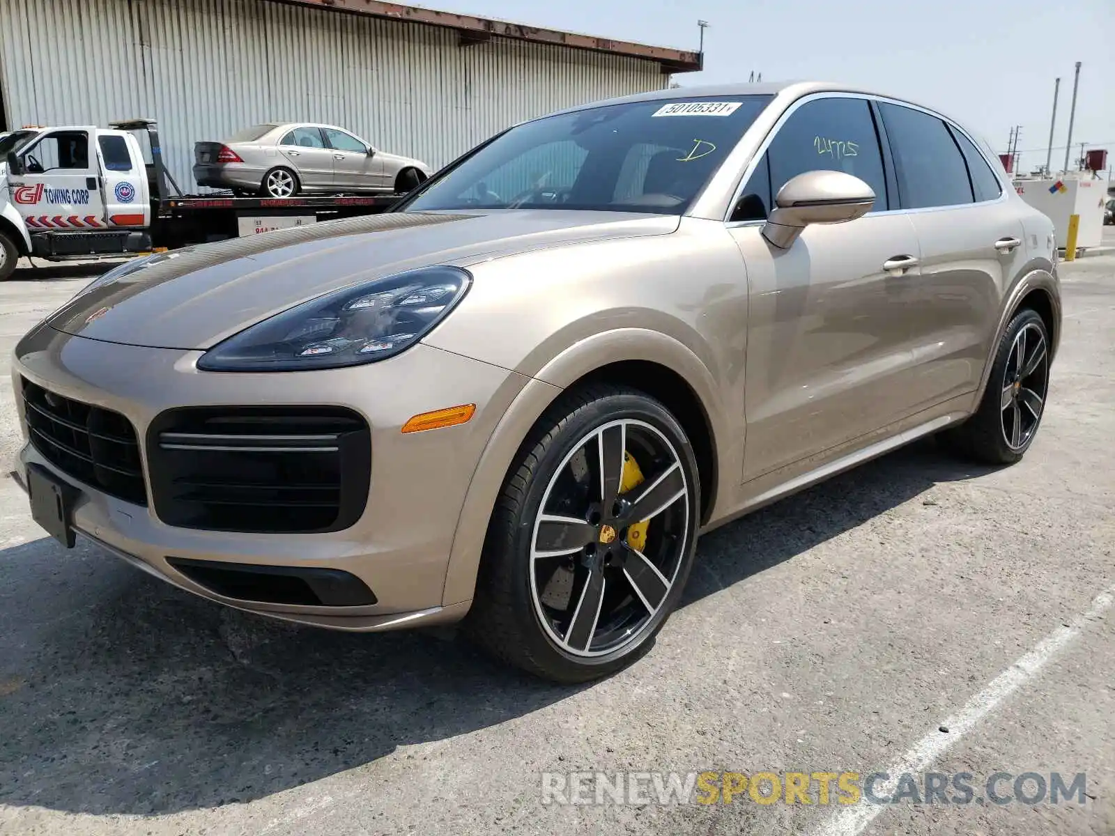 2 Фотография поврежденного автомобиля WP1AF2AYXKDA81246 PORSCHE CAYENNE 2019