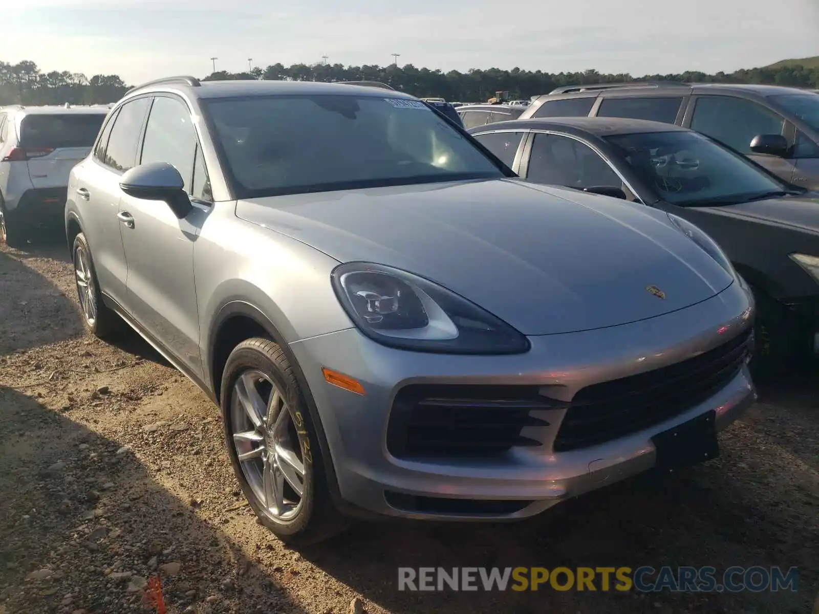 1 Photograph of a damaged car WP1AA2AY0LDA00433 PORSCHE CAYENNE 2020