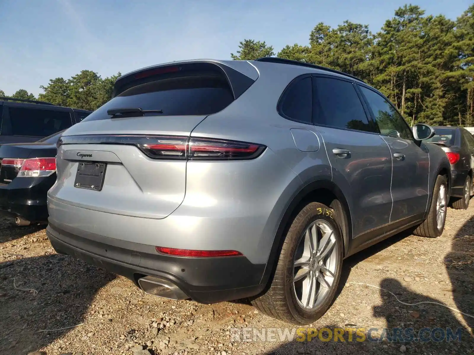 4 Photograph of a damaged car WP1AA2AY0LDA00433 PORSCHE CAYENNE 2020