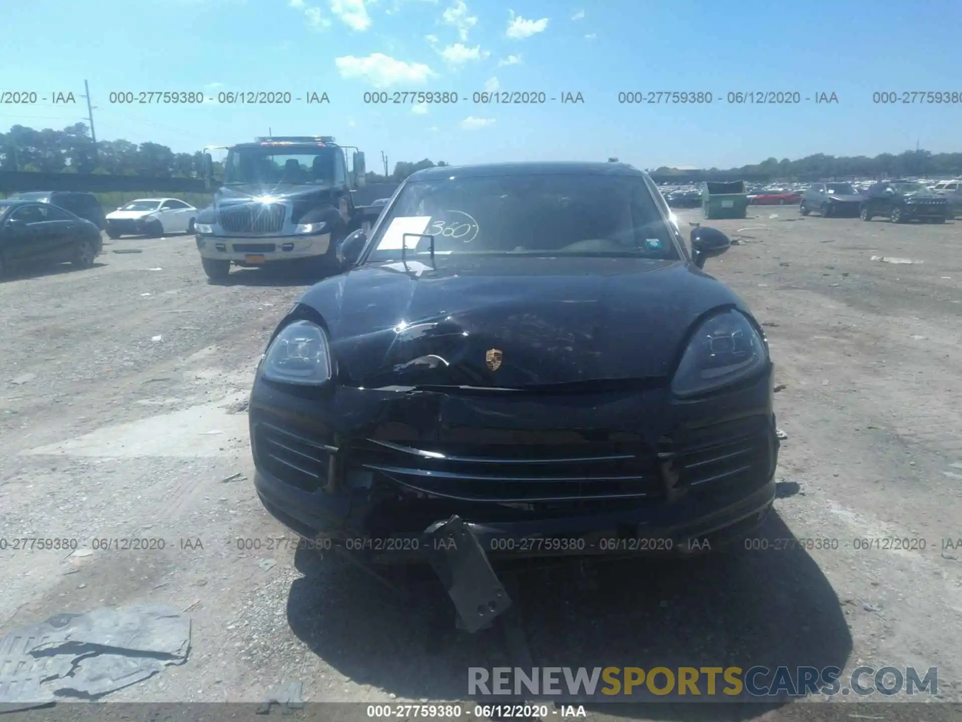 6 Photograph of a damaged car WP1AA2AY0LDA01209 PORSCHE CAYENNE 2020