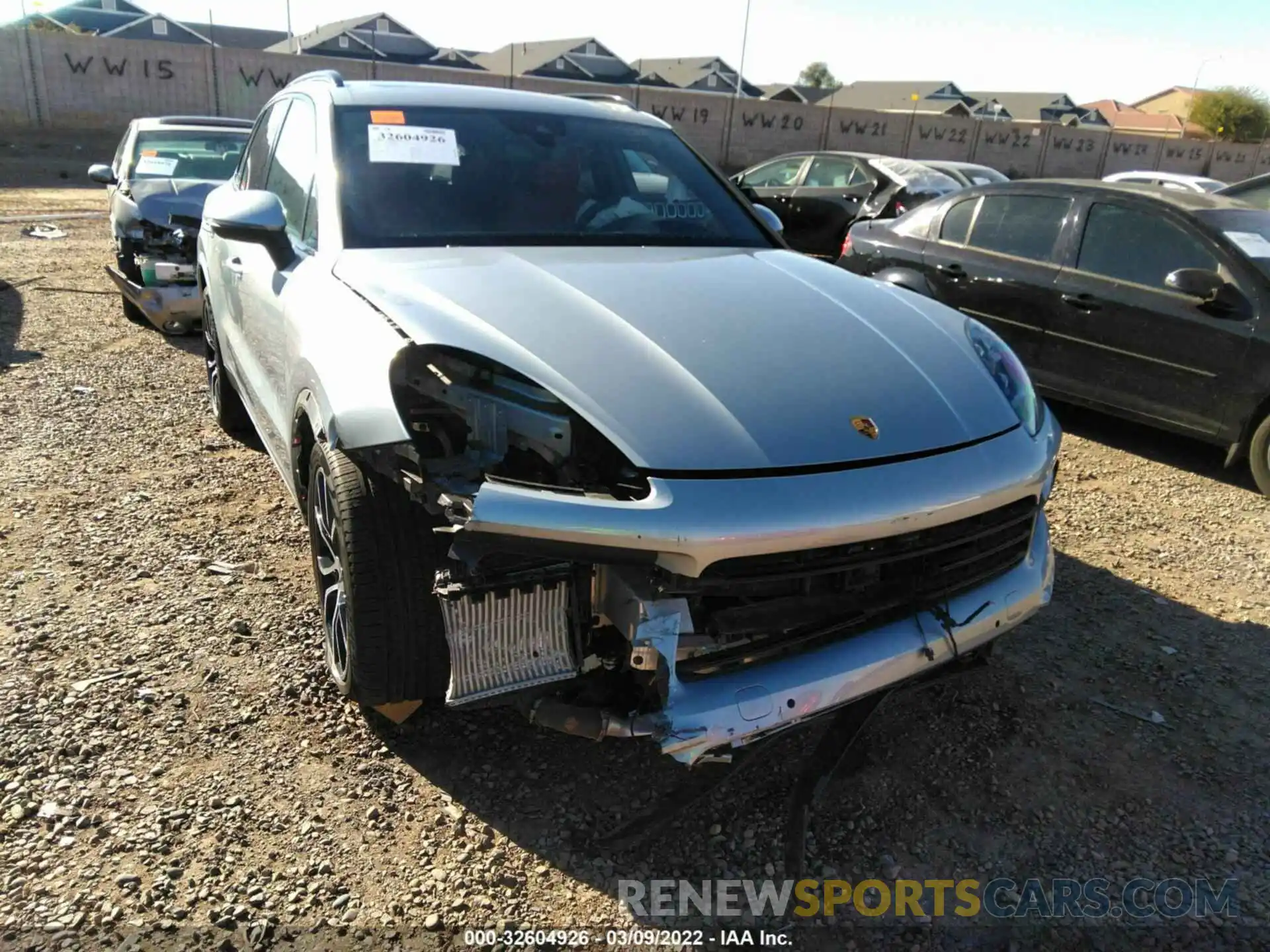 6 Photograph of a damaged car WP1AA2AY0LDA01243 PORSCHE CAYENNE 2020