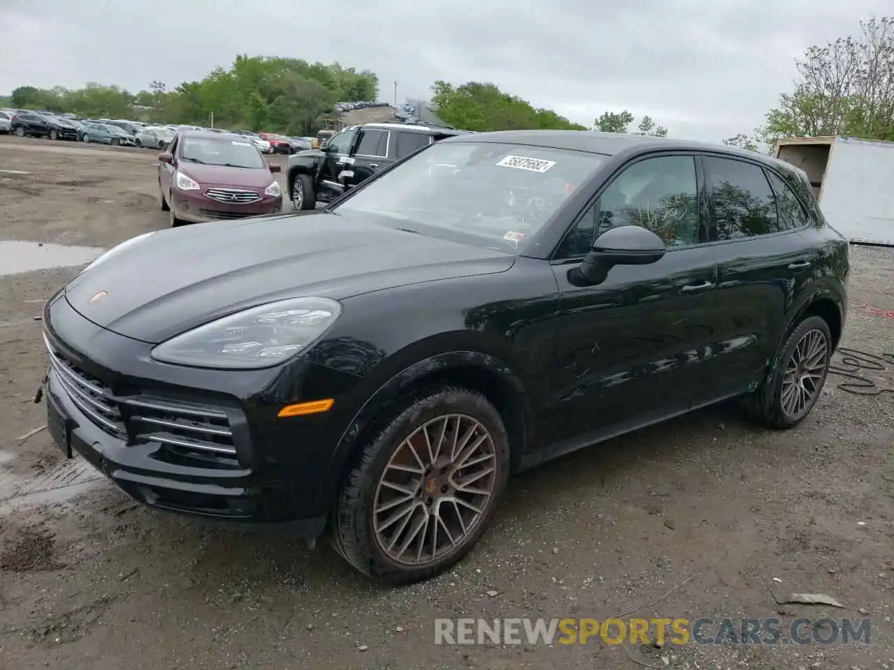 2 Photograph of a damaged car WP1AA2AY0LDA03011 PORSCHE CAYENNE 2020