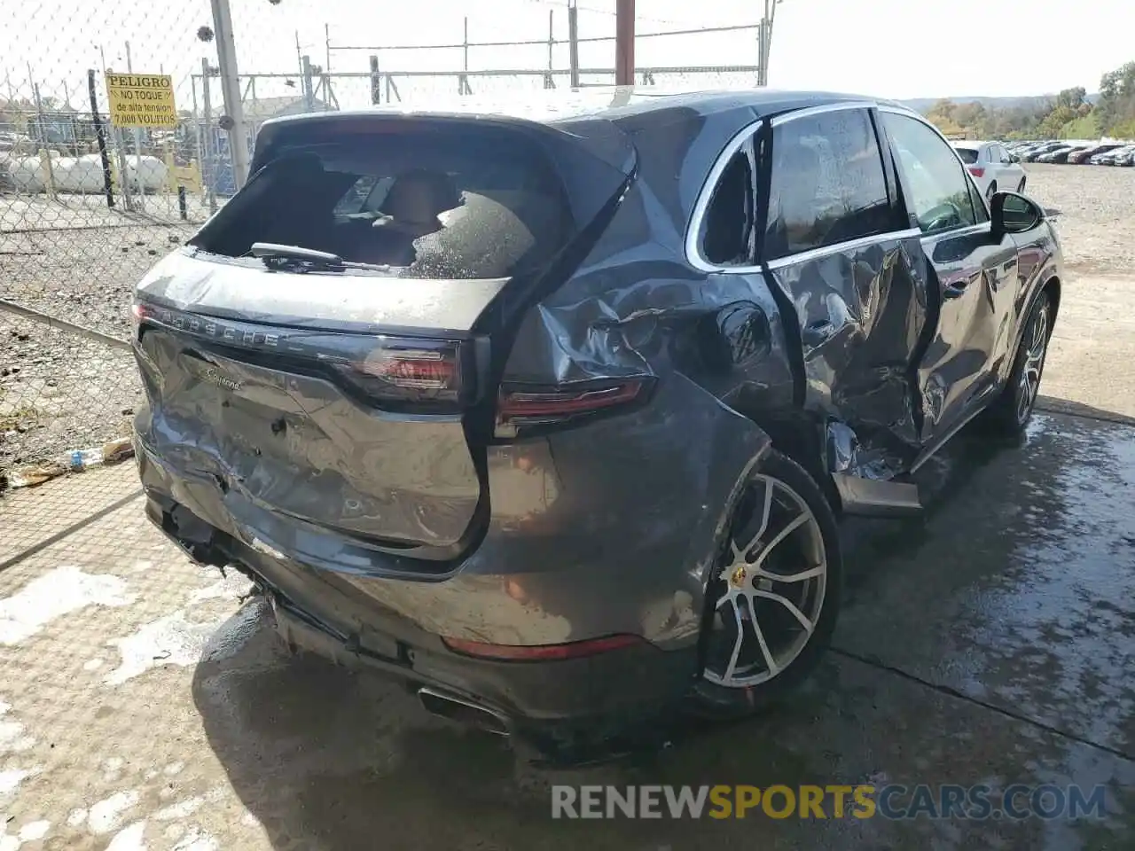 4 Photograph of a damaged car WP1AA2AY0LDA03610 PORSCHE CAYENNE 2020