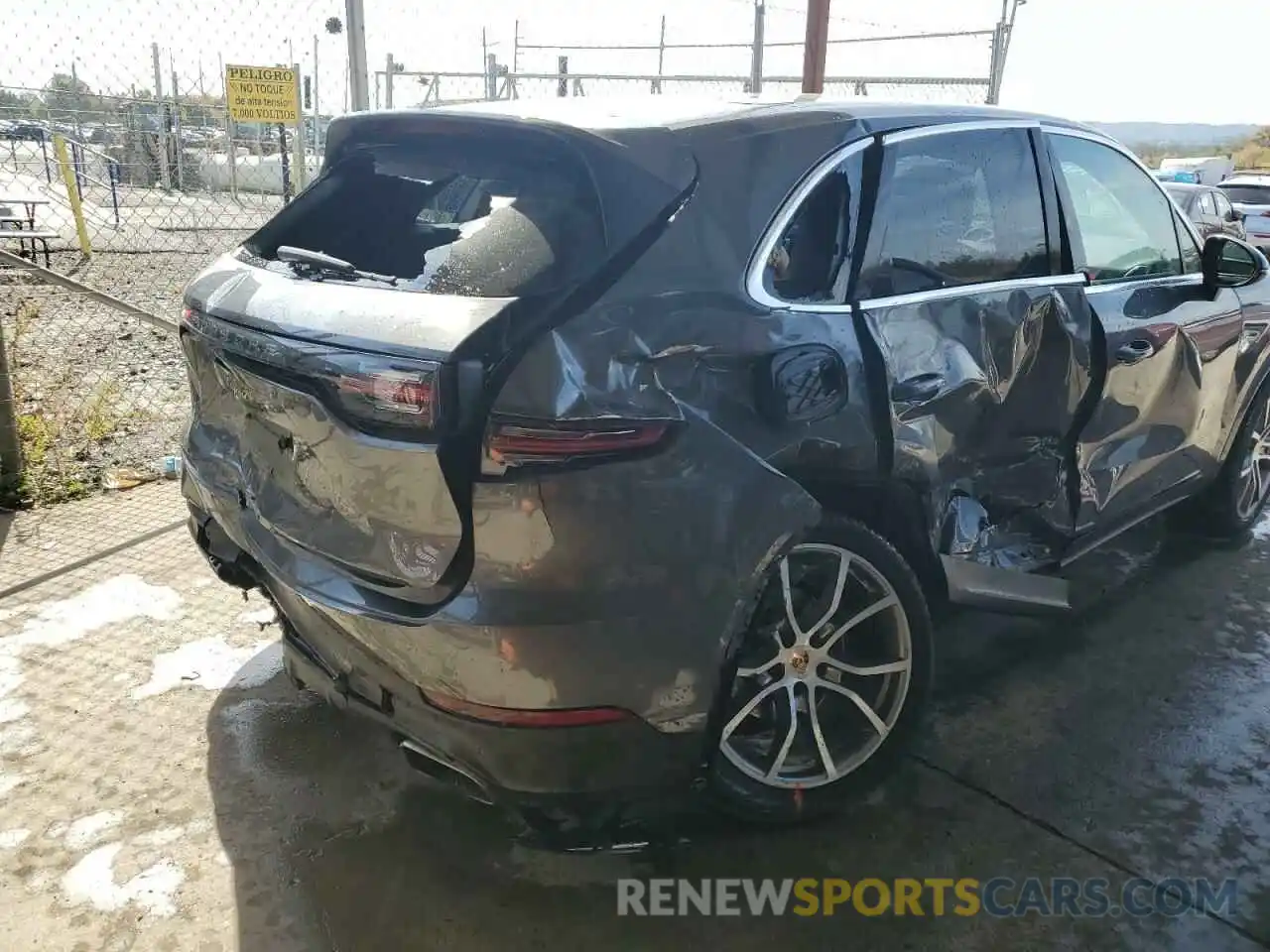 9 Photograph of a damaged car WP1AA2AY0LDA03610 PORSCHE CAYENNE 2020