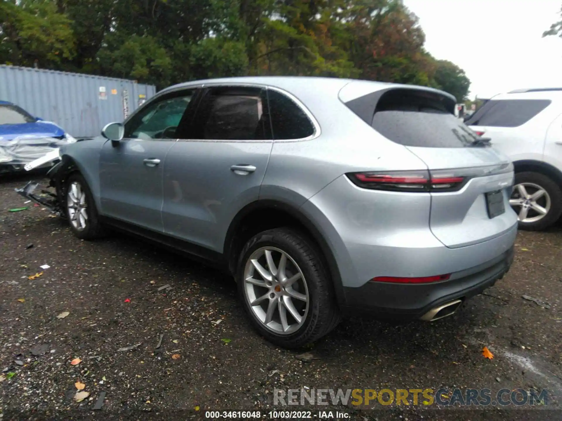 3 Photograph of a damaged car WP1AA2AY0LDA05048 PORSCHE CAYENNE 2020