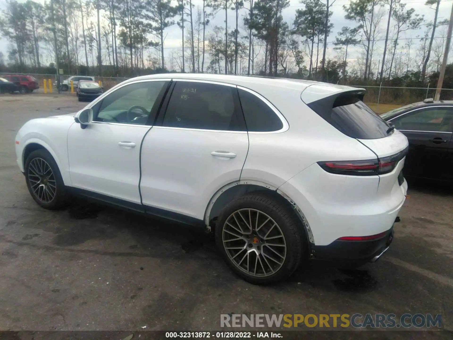 3 Photograph of a damaged car WP1AA2AY0LDA05874 PORSCHE CAYENNE 2020