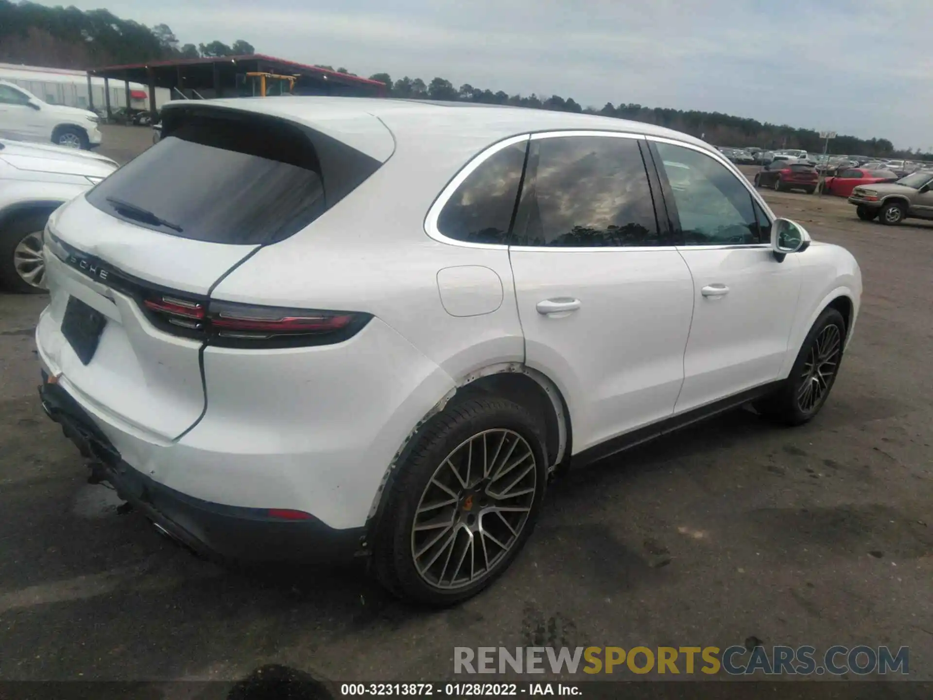 4 Photograph of a damaged car WP1AA2AY0LDA05874 PORSCHE CAYENNE 2020