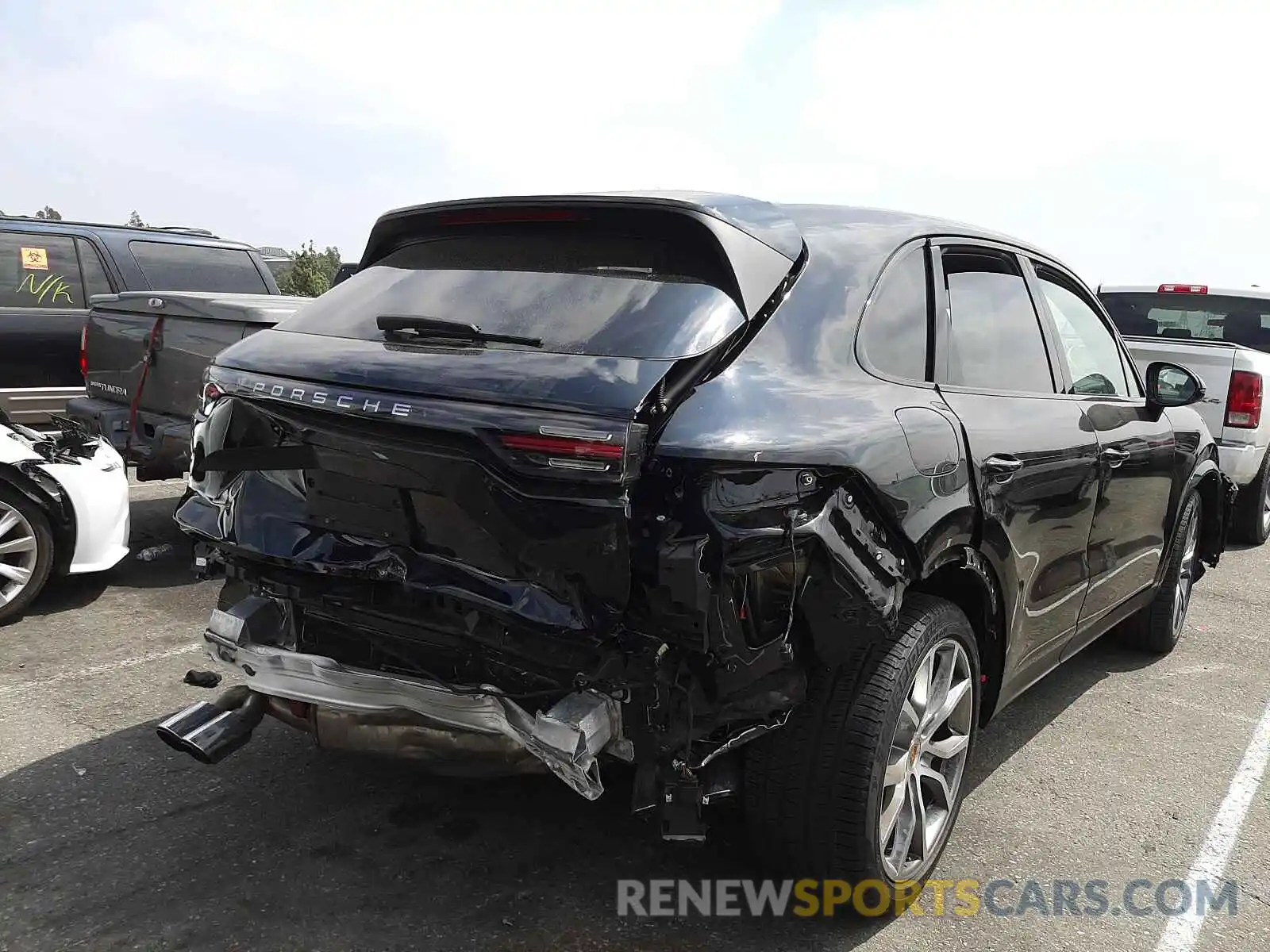 9 Photograph of a damaged car WP1AA2AY0LDA07060 PORSCHE CAYENNE 2020