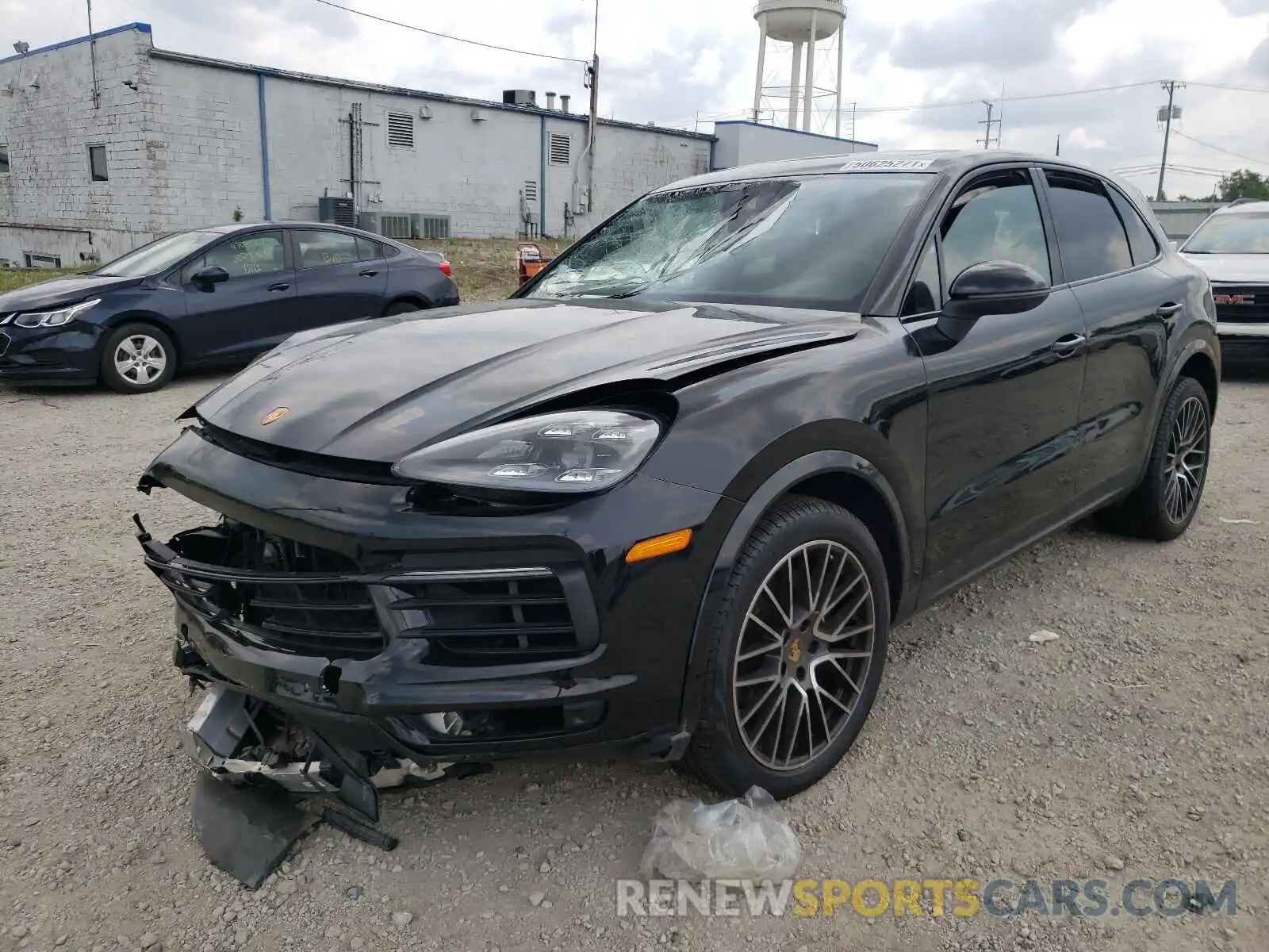 2 Photograph of a damaged car WP1AA2AY0LDA09634 PORSCHE CAYENNE 2020