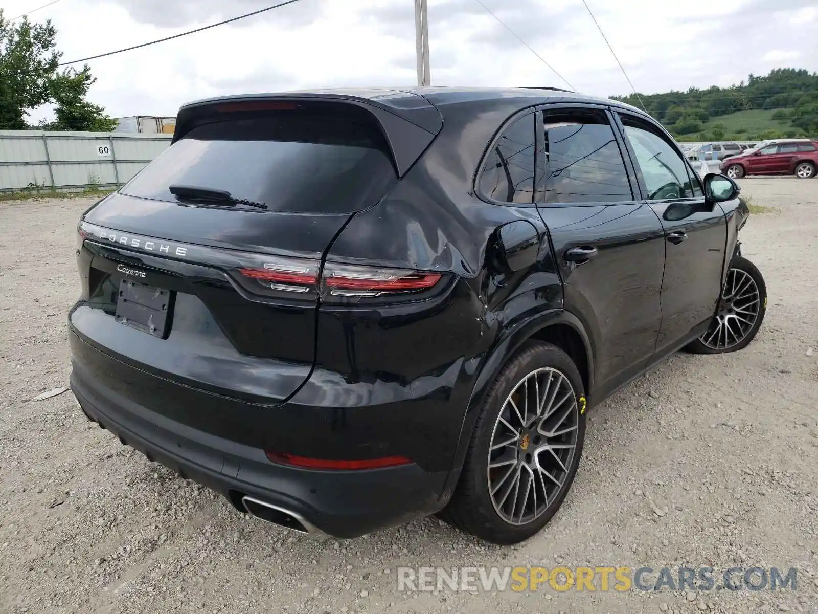 4 Фотография поврежденного автомобиля WP1AA2AY0LDA09634 PORSCHE CAYENNE 2020