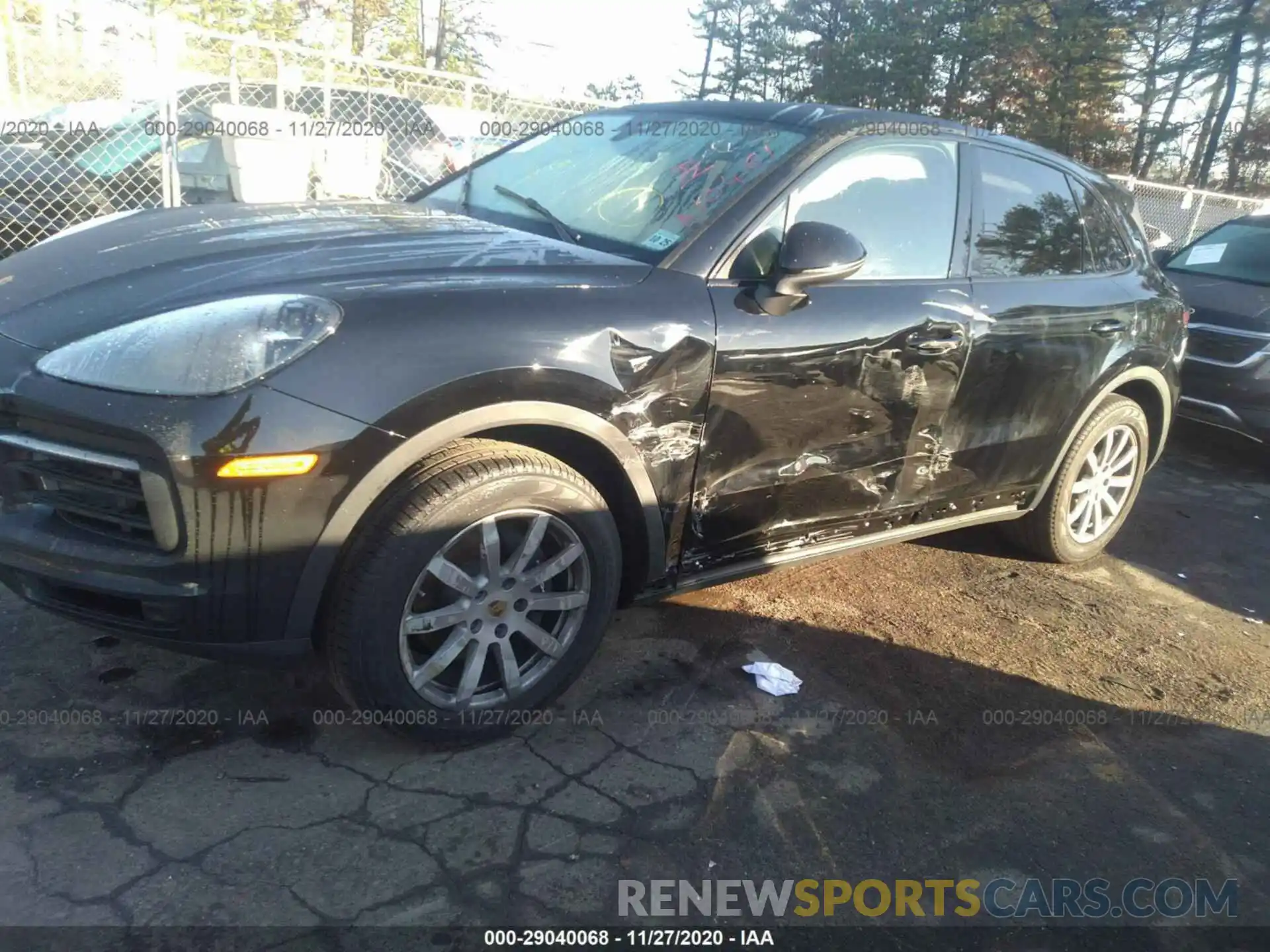 6 Photograph of a damaged car WP1AA2AY0LDA10461 PORSCHE CAYENNE 2020