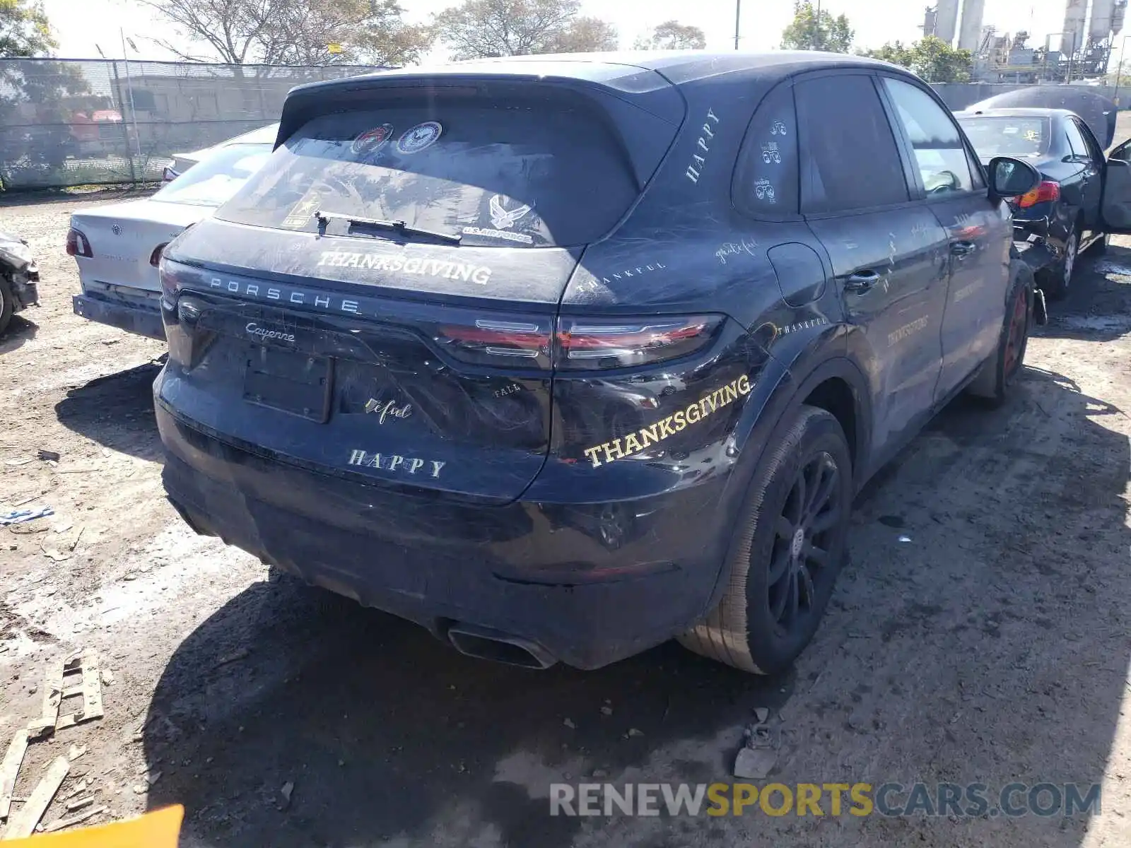 4 Photograph of a damaged car WP1AA2AY1LDA01736 PORSCHE CAYENNE 2020