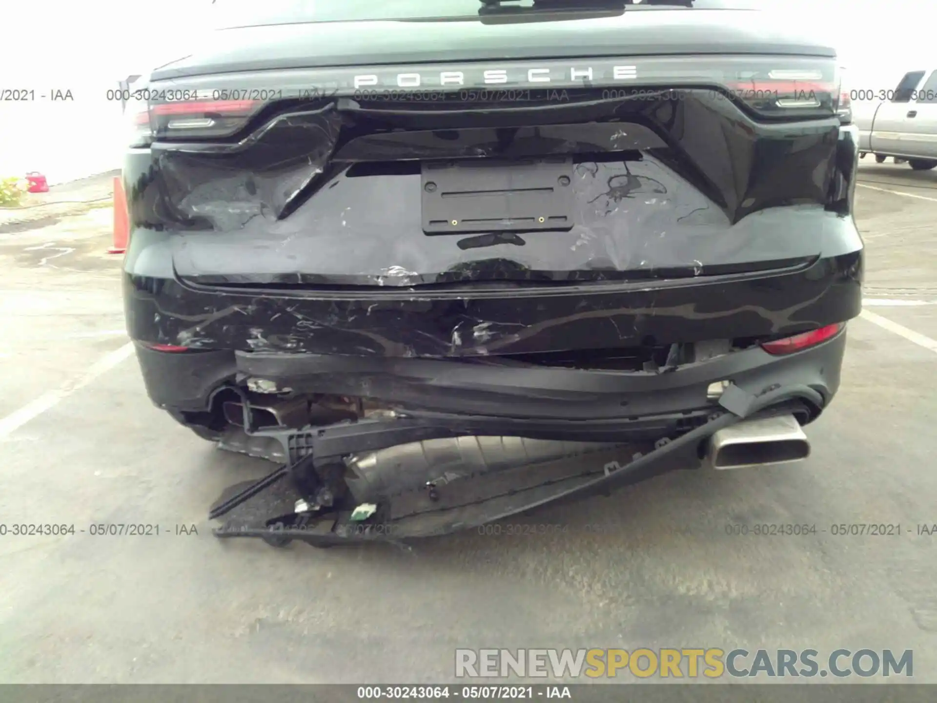 6 Photograph of a damaged car WP1AA2AY1LDA09724 PORSCHE CAYENNE 2020