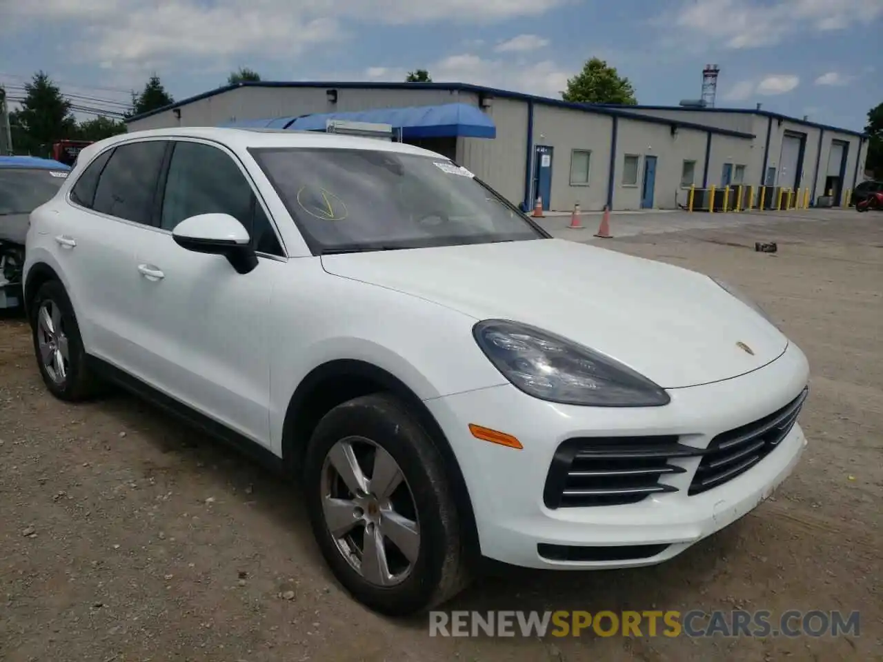 1 Photograph of a damaged car WP1AA2AY2LDA01194 PORSCHE CAYENNE 2020