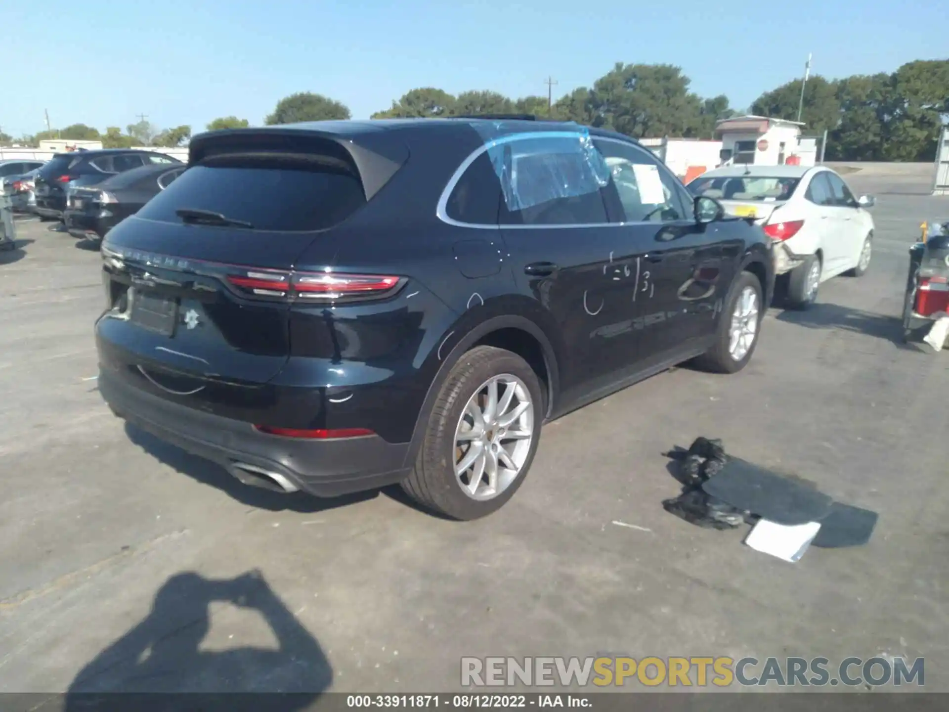 4 Photograph of a damaged car WP1AA2AY2LDA03642 PORSCHE CAYENNE 2020