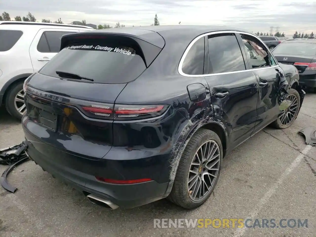 4 Фотография поврежденного автомобиля WP1AA2AY2LDA04676 PORSCHE CAYENNE 2020