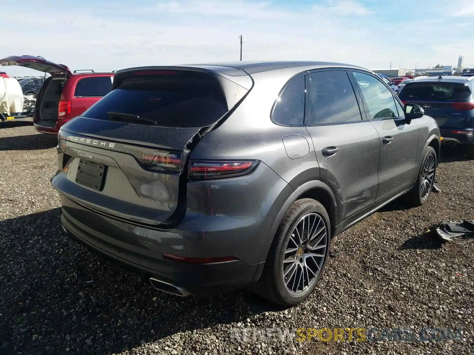 4 Photograph of a damaged car WP1AA2AY2LDA10848 PORSCHE CAYENNE 2020