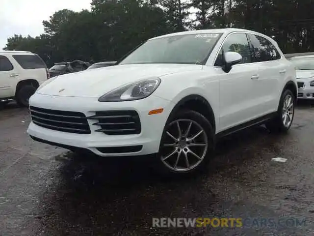 2 Photograph of a damaged car WP1AA2AY3LDA00104 PORSCHE CAYENNE 2020