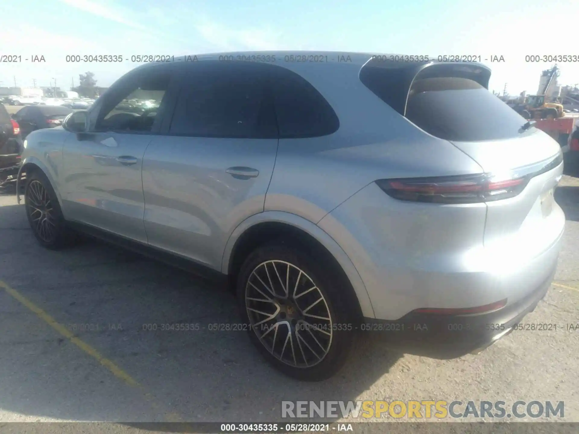 3 Photograph of a damaged car WP1AA2AY3LDA01141 PORSCHE CAYENNE 2020