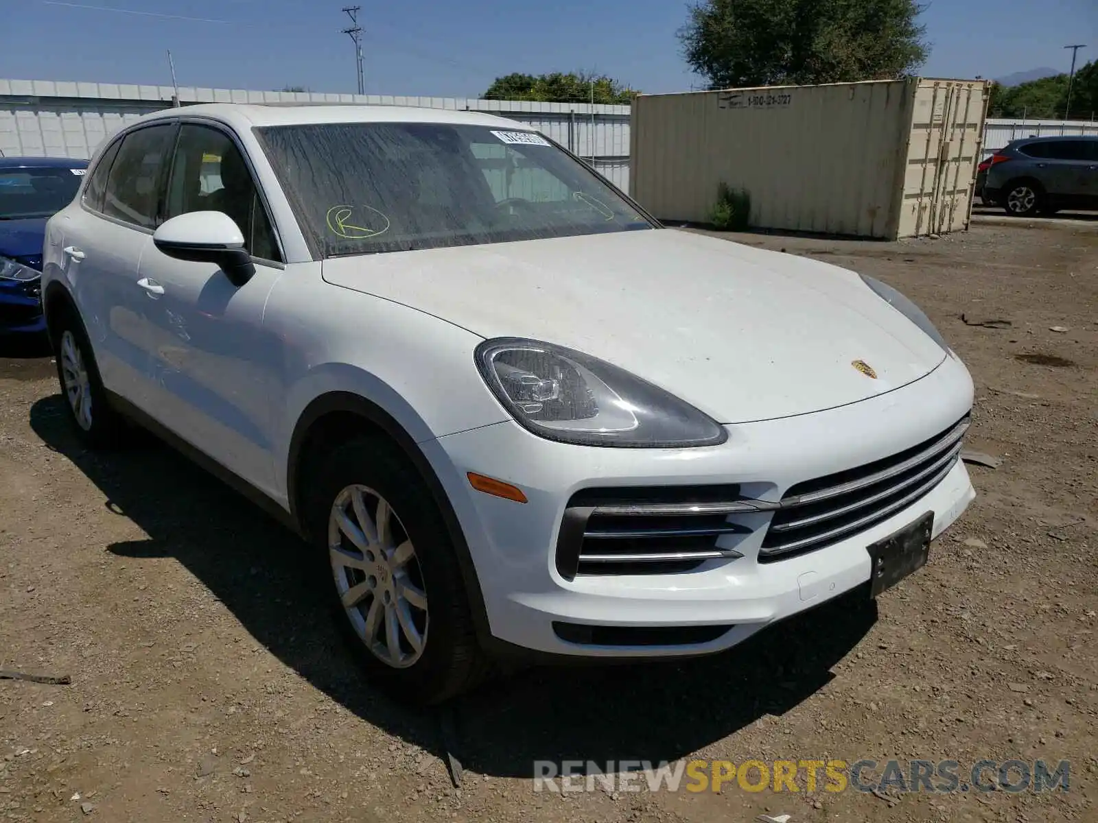 1 Photograph of a damaged car WP1AA2AY3LDA01849 PORSCHE CAYENNE 2020