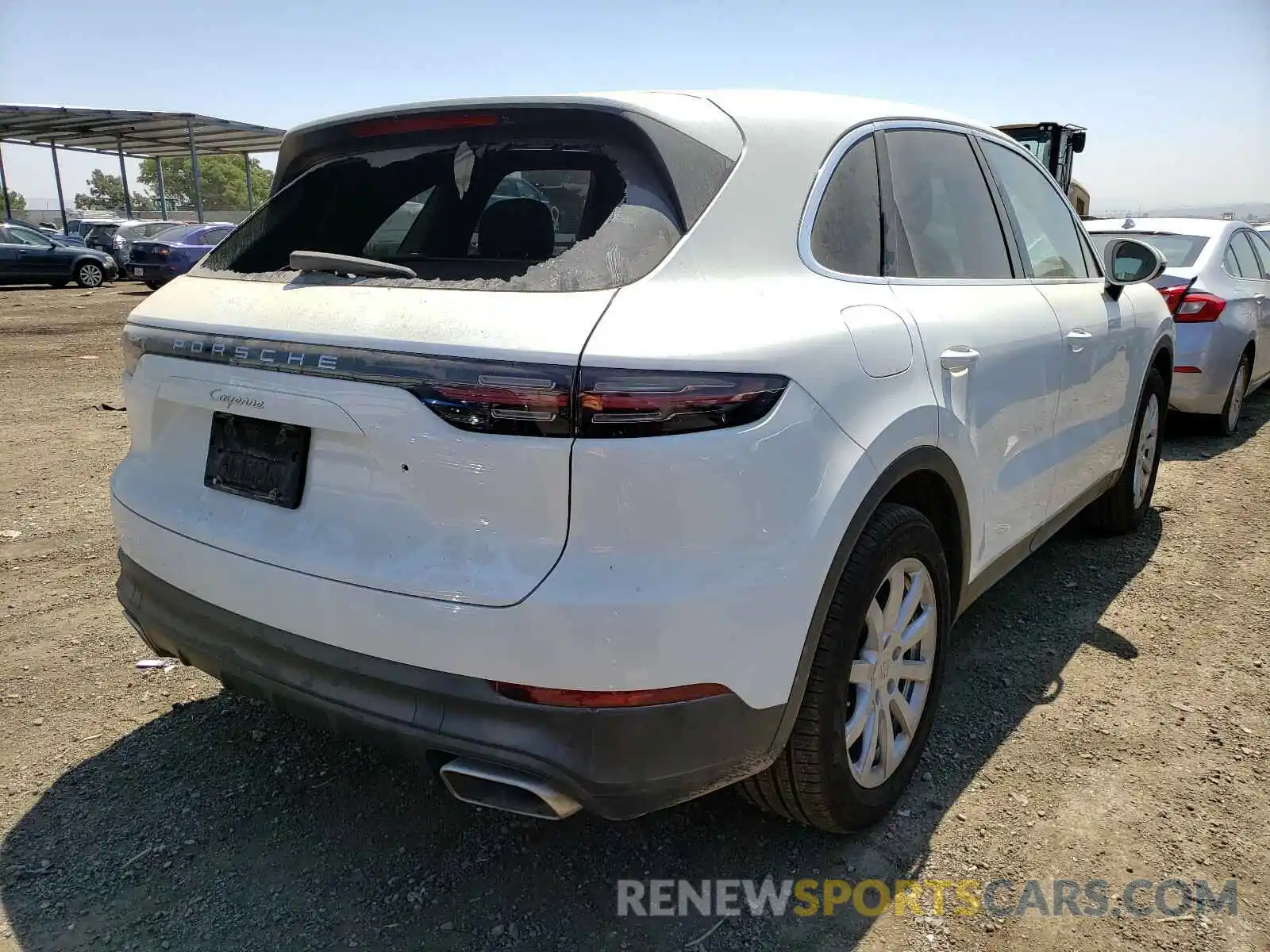 4 Photograph of a damaged car WP1AA2AY3LDA01849 PORSCHE CAYENNE 2020