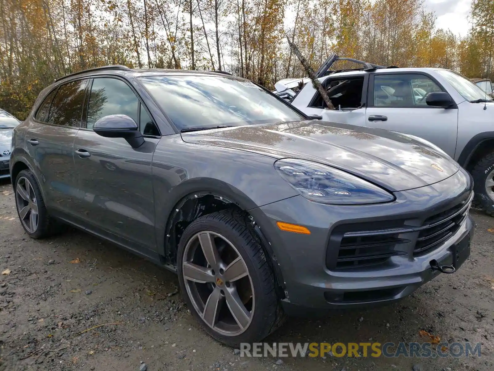 1 Photograph of a damaged car WP1AA2AY3LDA03942 PORSCHE CAYENNE 2020