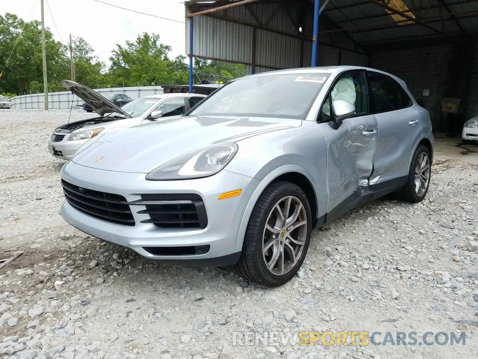 2 Photograph of a damaged car WP1AA2AY3LDA04010 PORSCHE CAYENNE 2020