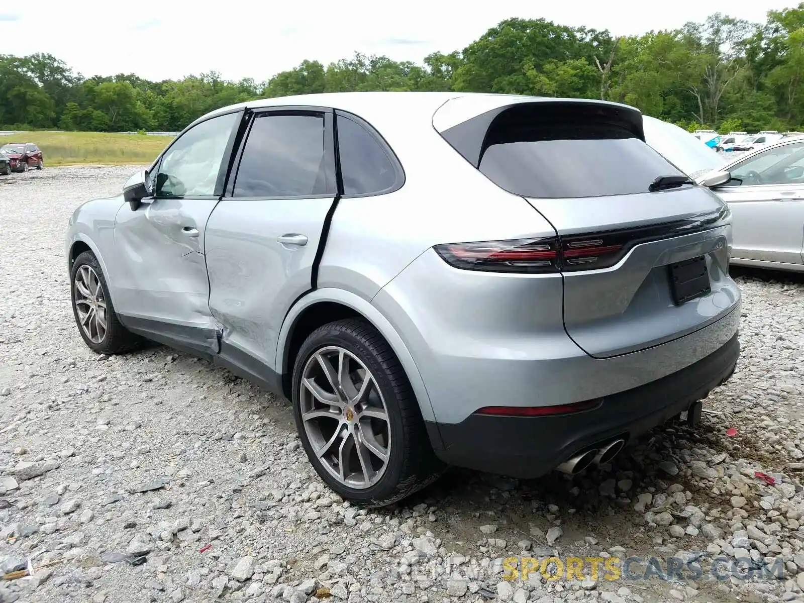 3 Photograph of a damaged car WP1AA2AY3LDA04010 PORSCHE CAYENNE 2020