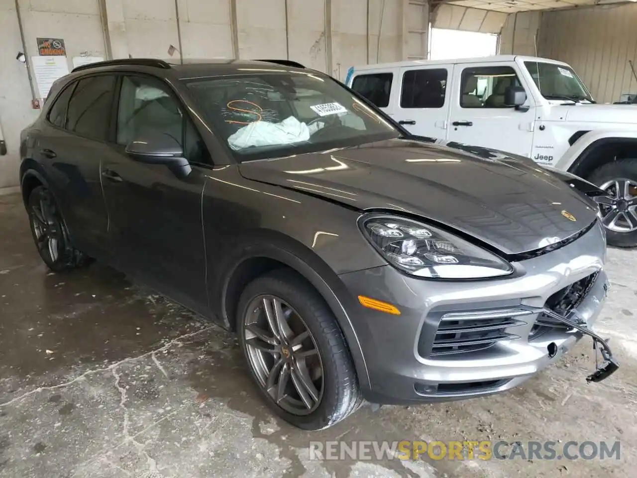 1 Photograph of a damaged car WP1AA2AY3LDA05741 PORSCHE CAYENNE 2020