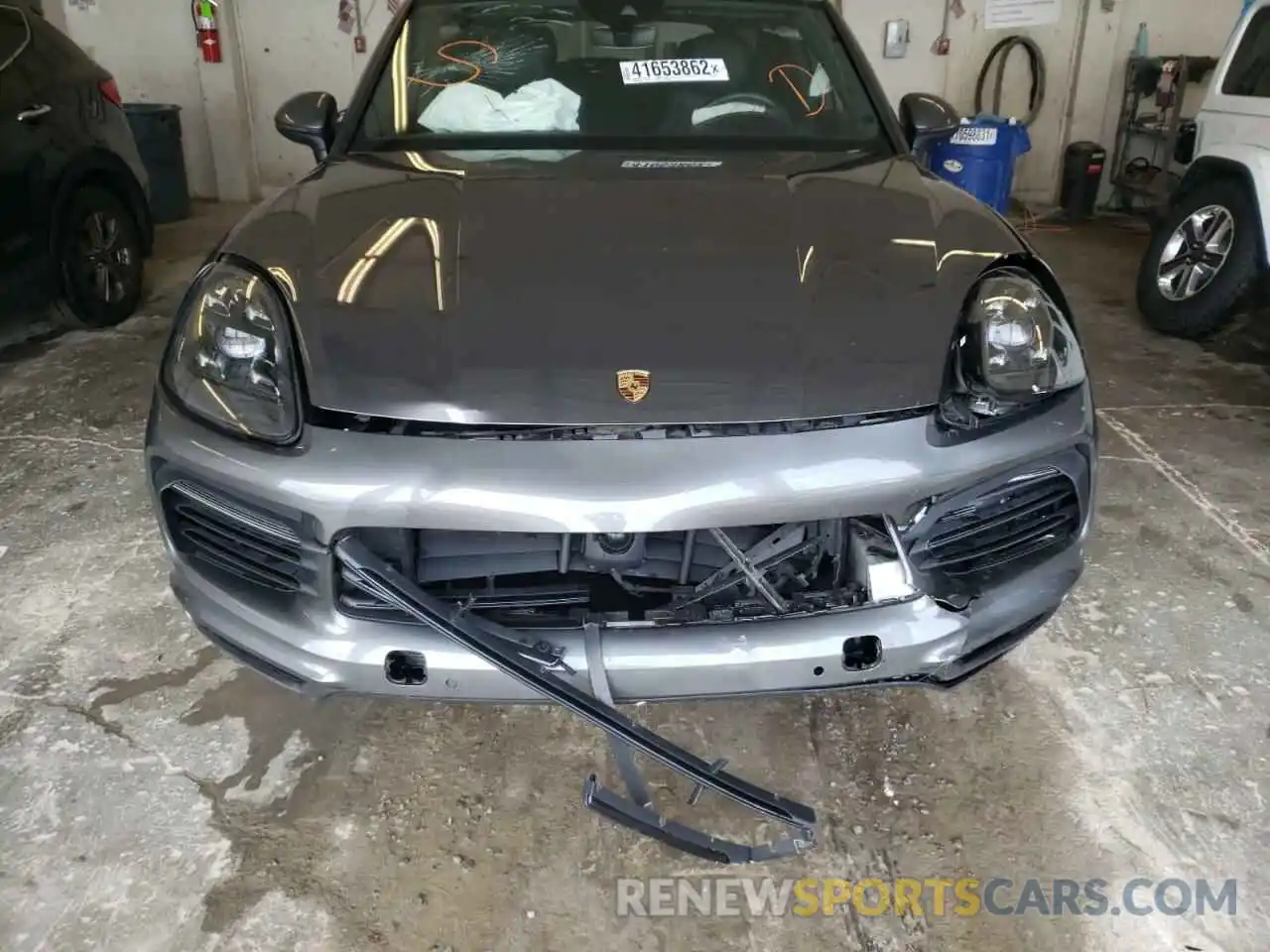 9 Photograph of a damaged car WP1AA2AY3LDA05741 PORSCHE CAYENNE 2020