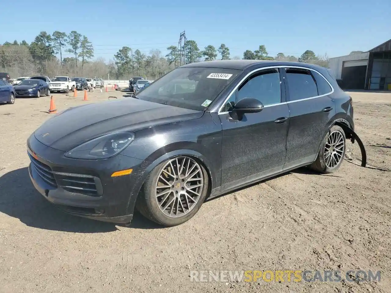 1 Photograph of a damaged car WP1AA2AY3LDA06713 PORSCHE CAYENNE 2020