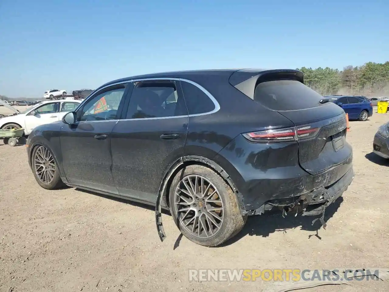 2 Photograph of a damaged car WP1AA2AY3LDA06713 PORSCHE CAYENNE 2020