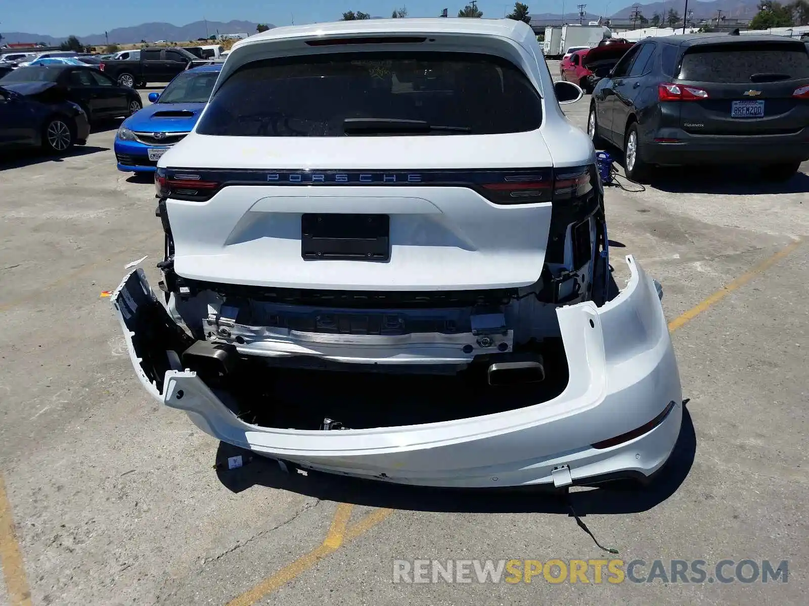 9 Photograph of a damaged car WP1AA2AY3LDA07120 PORSCHE CAYENNE 2020