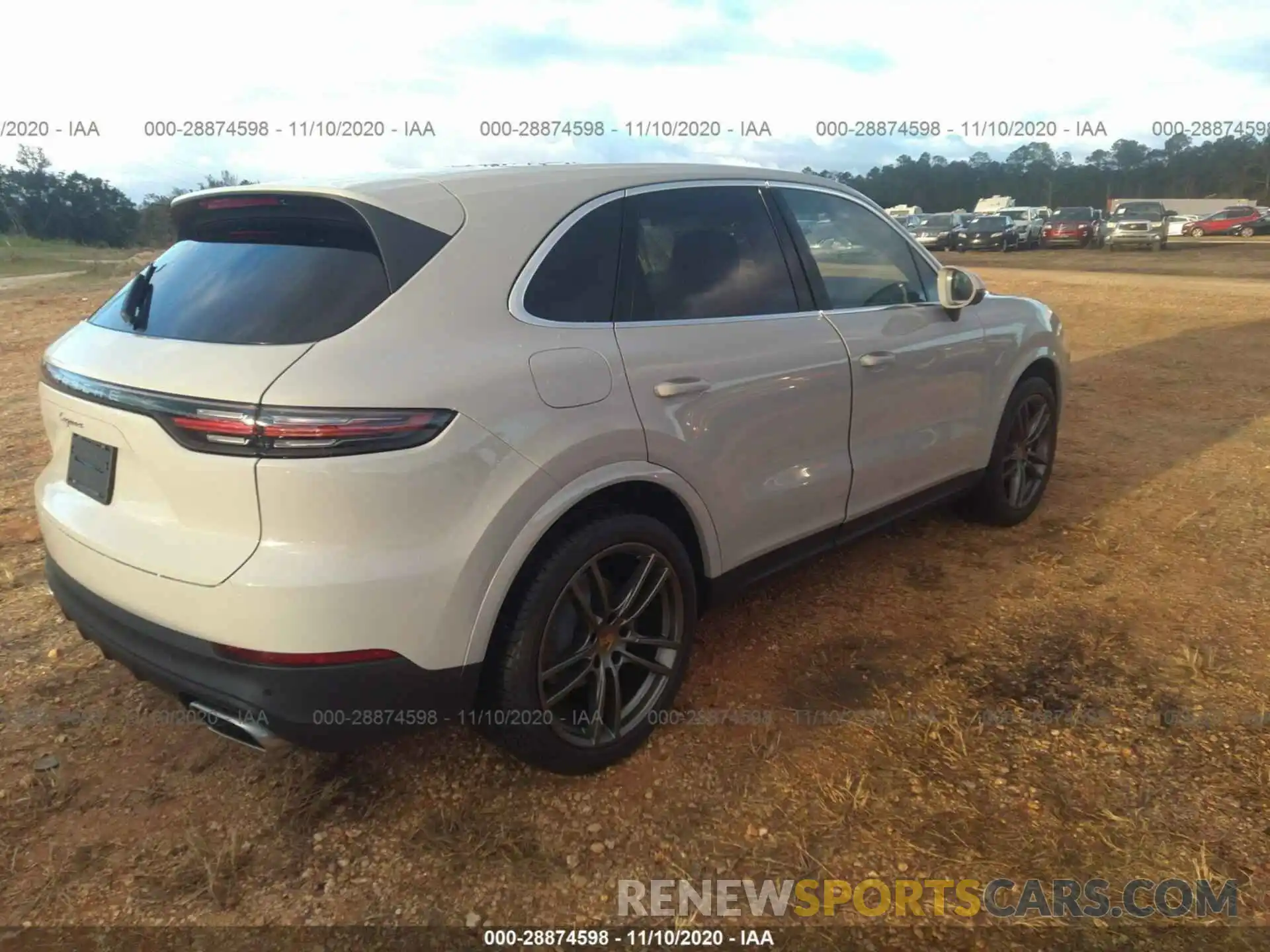 4 Фотография поврежденного автомобиля WP1AA2AY3LDA10633 PORSCHE CAYENNE 2020