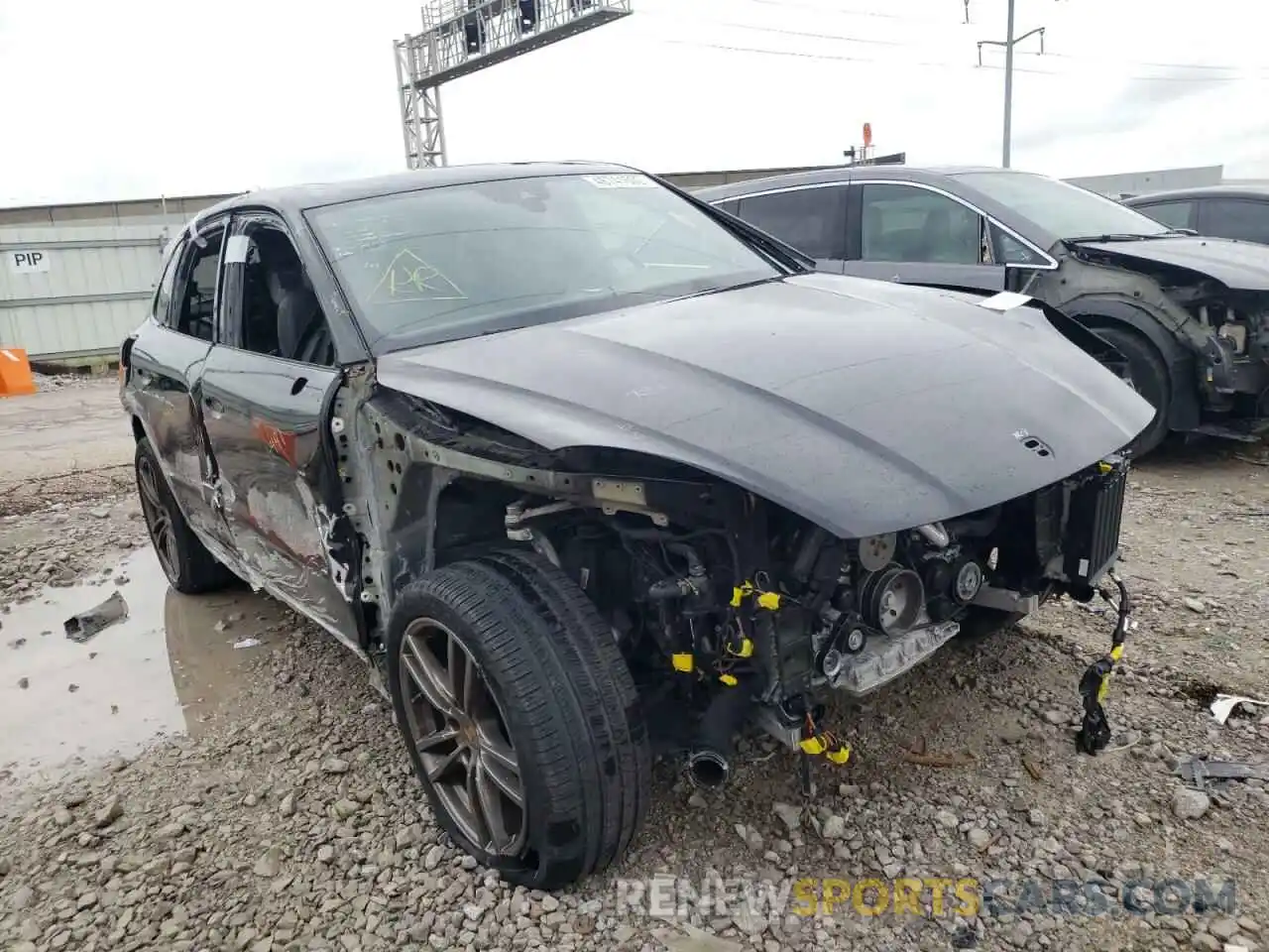 1 Photograph of a damaged car WP1AA2AY4LDA03089 PORSCHE CAYENNE 2020