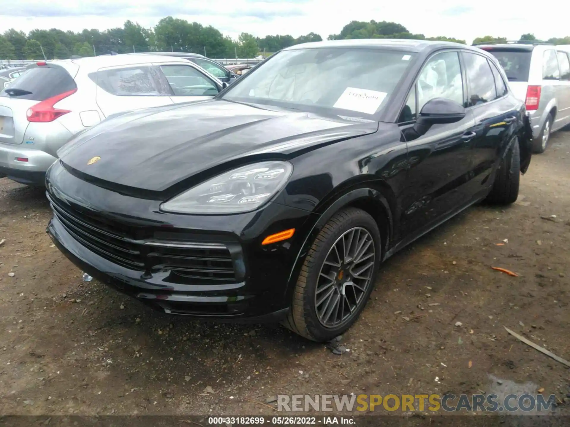 2 Фотография поврежденного автомобиля WP1AA2AY4LDA07790 PORSCHE CAYENNE 2020