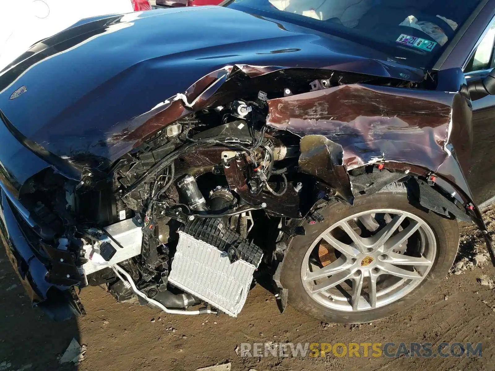 9 Photograph of a damaged car WP1AA2AY4LDA07952 PORSCHE CAYENNE 2020