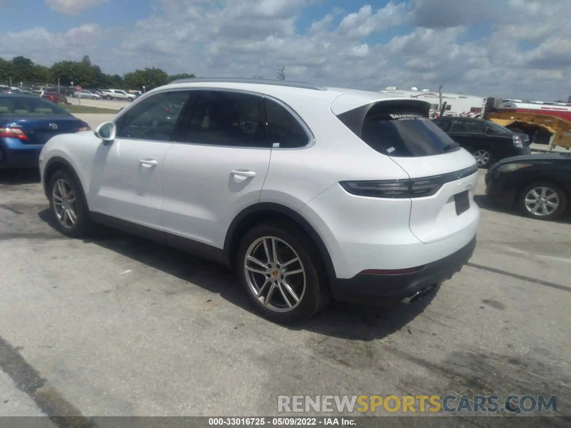 3 Photograph of a damaged car WP1AA2AY4LDA10205 PORSCHE CAYENNE 2020