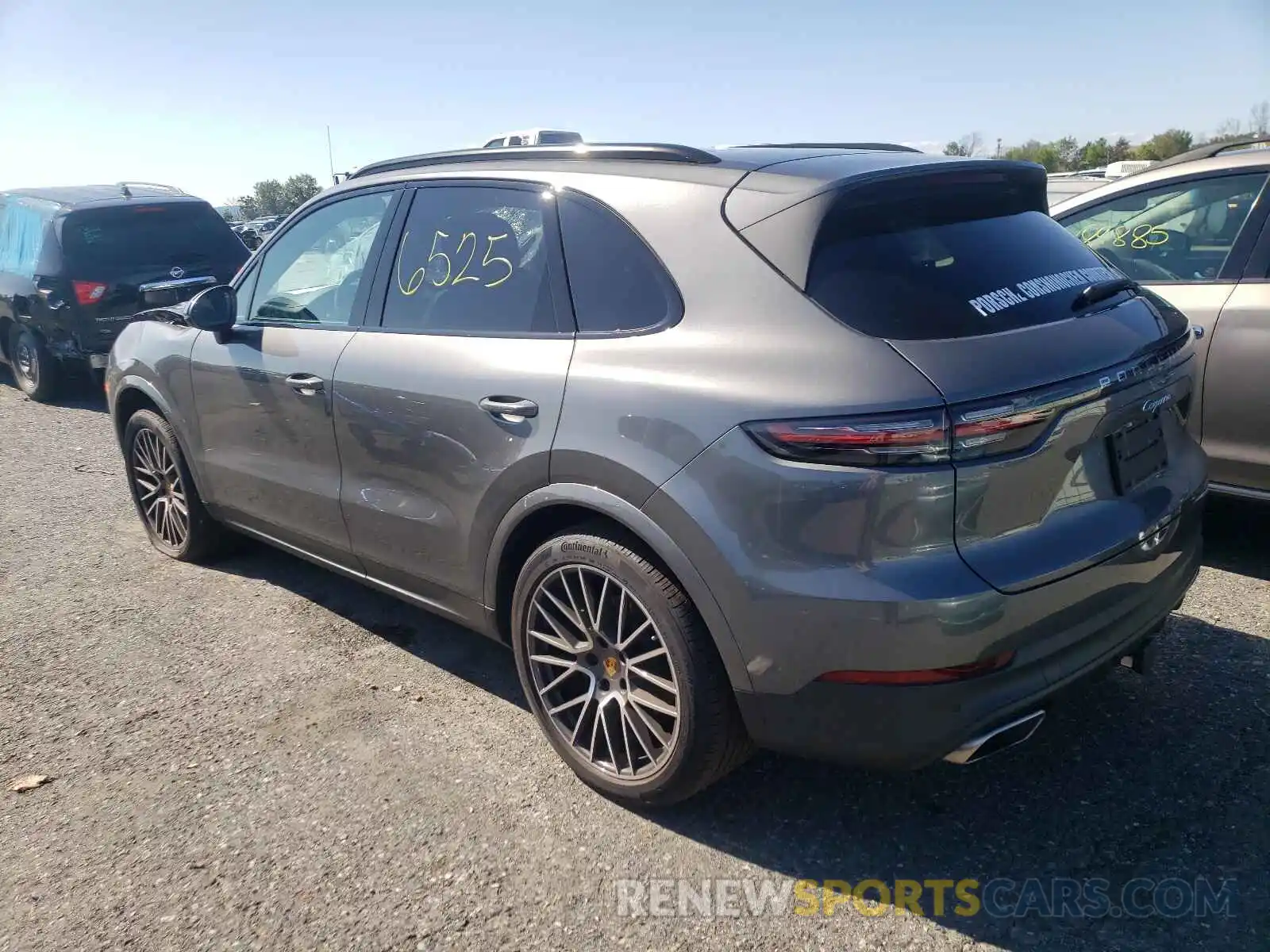 3 Photograph of a damaged car WP1AA2AY4MDA02199 PORSCHE CAYENNE 2020