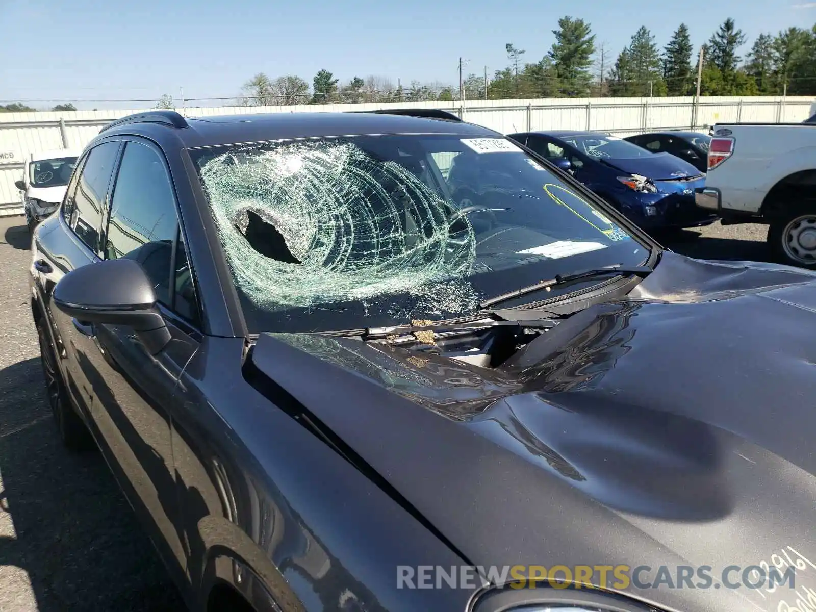 9 Photograph of a damaged car WP1AA2AY4MDA02199 PORSCHE CAYENNE 2020