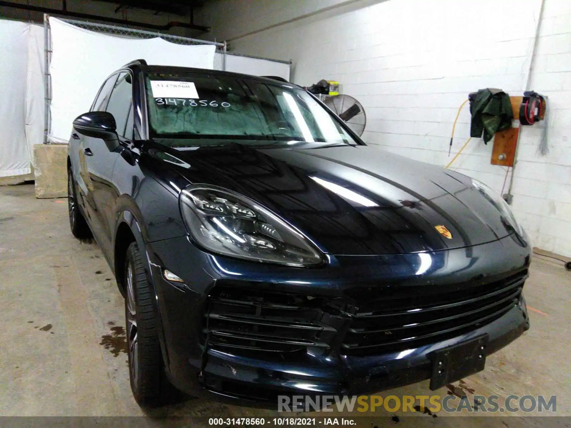 6 Photograph of a damaged car WP1AA2AY5LDA00668 PORSCHE CAYENNE 2020