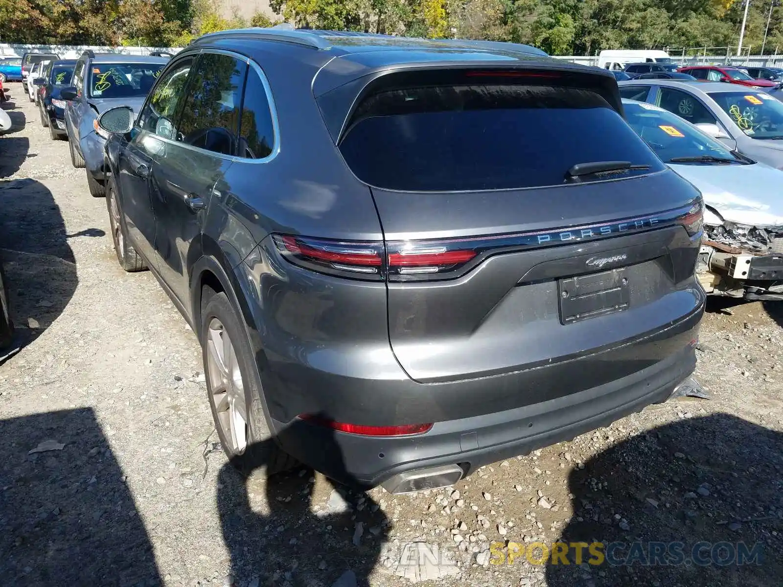 3 Photograph of a damaged car WP1AA2AY5LDA01643 PORSCHE CAYENNE 2020