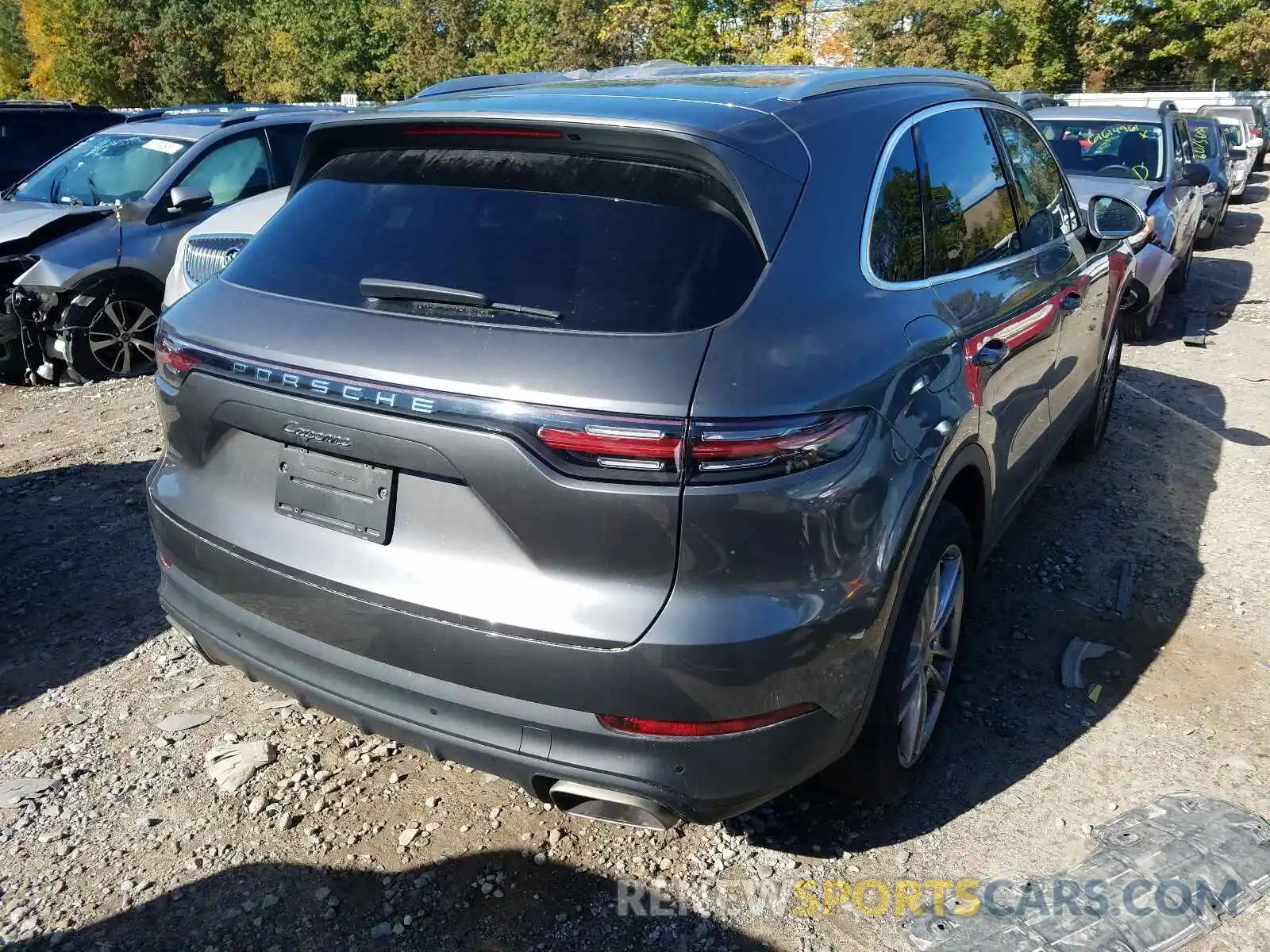 4 Photograph of a damaged car WP1AA2AY5LDA01643 PORSCHE CAYENNE 2020