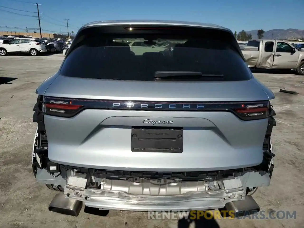 6 Photograph of a damaged car WP1AA2AY5LDA02940 PORSCHE CAYENNE 2020