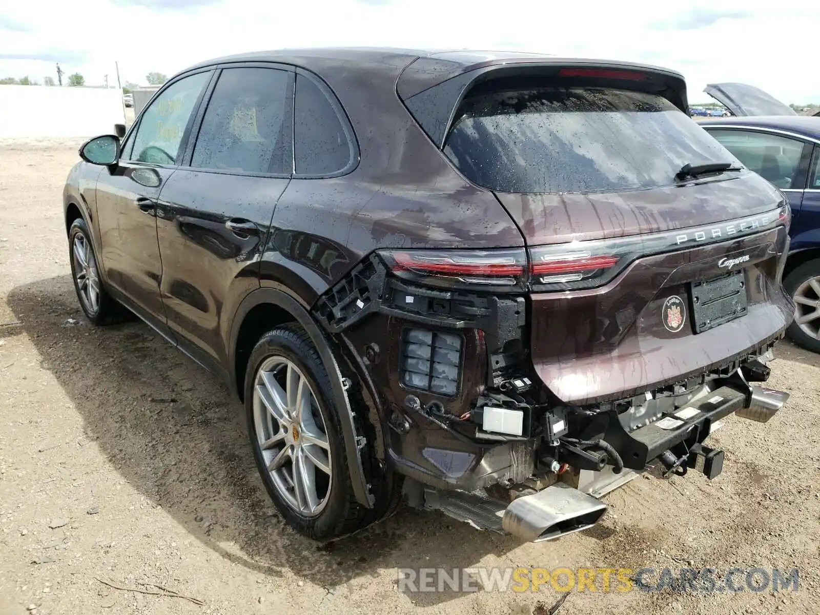 3 Photograph of a damaged car WP1AA2AY5LDA03781 PORSCHE CAYENNE 2020