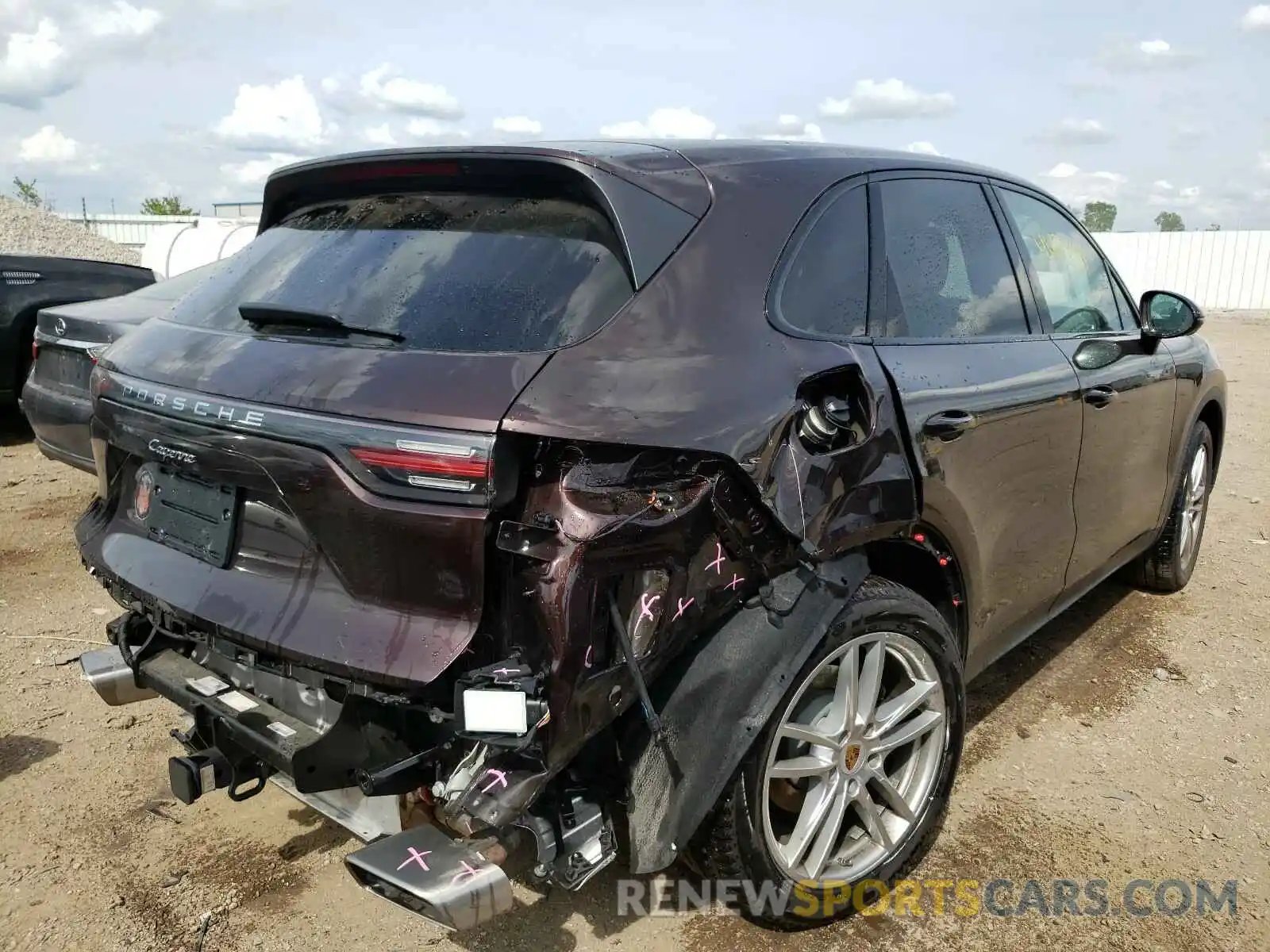 4 Photograph of a damaged car WP1AA2AY5LDA03781 PORSCHE CAYENNE 2020