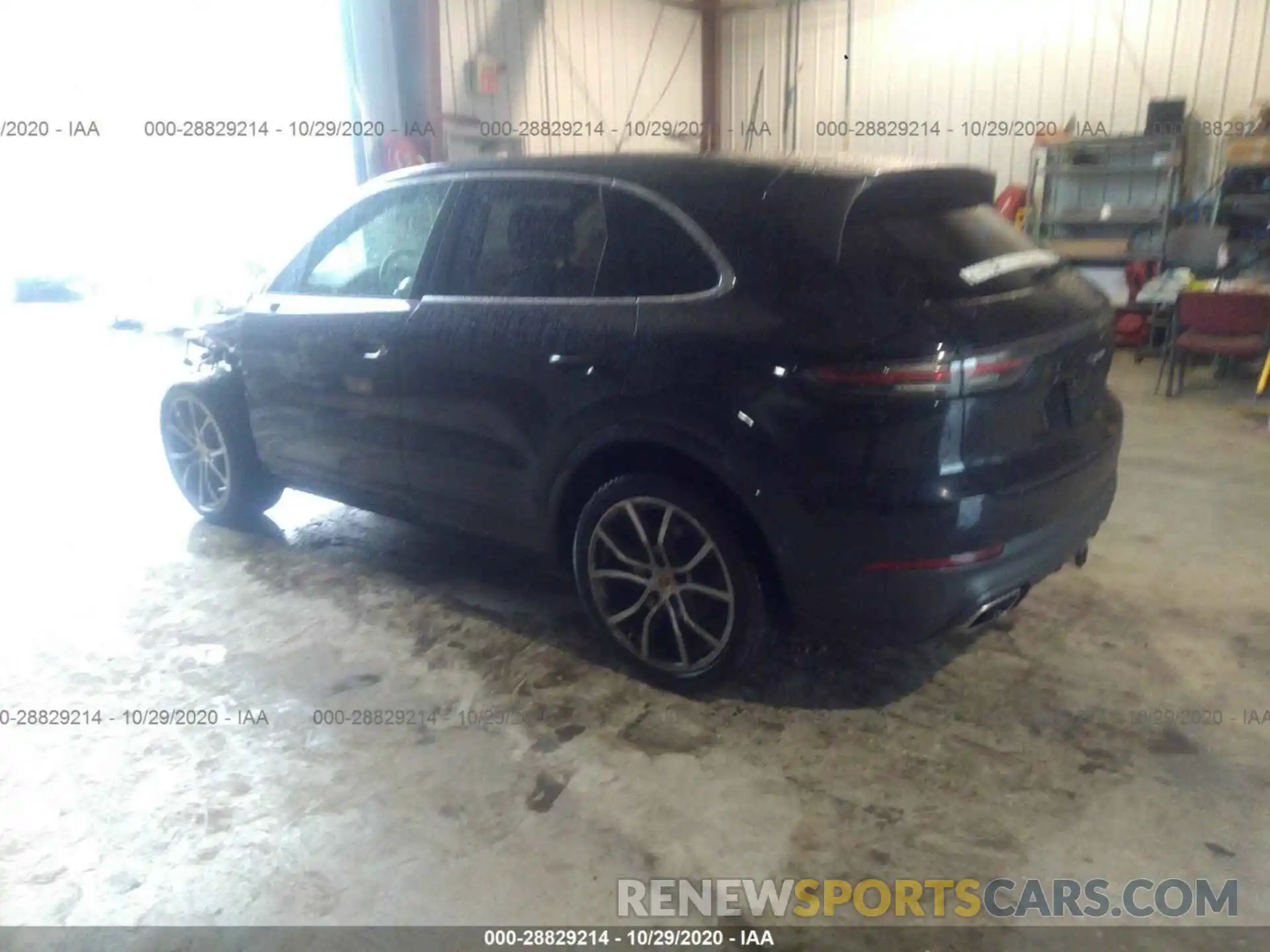 3 Photograph of a damaged car WP1AA2AY5LDA04848 PORSCHE CAYENNE 2020