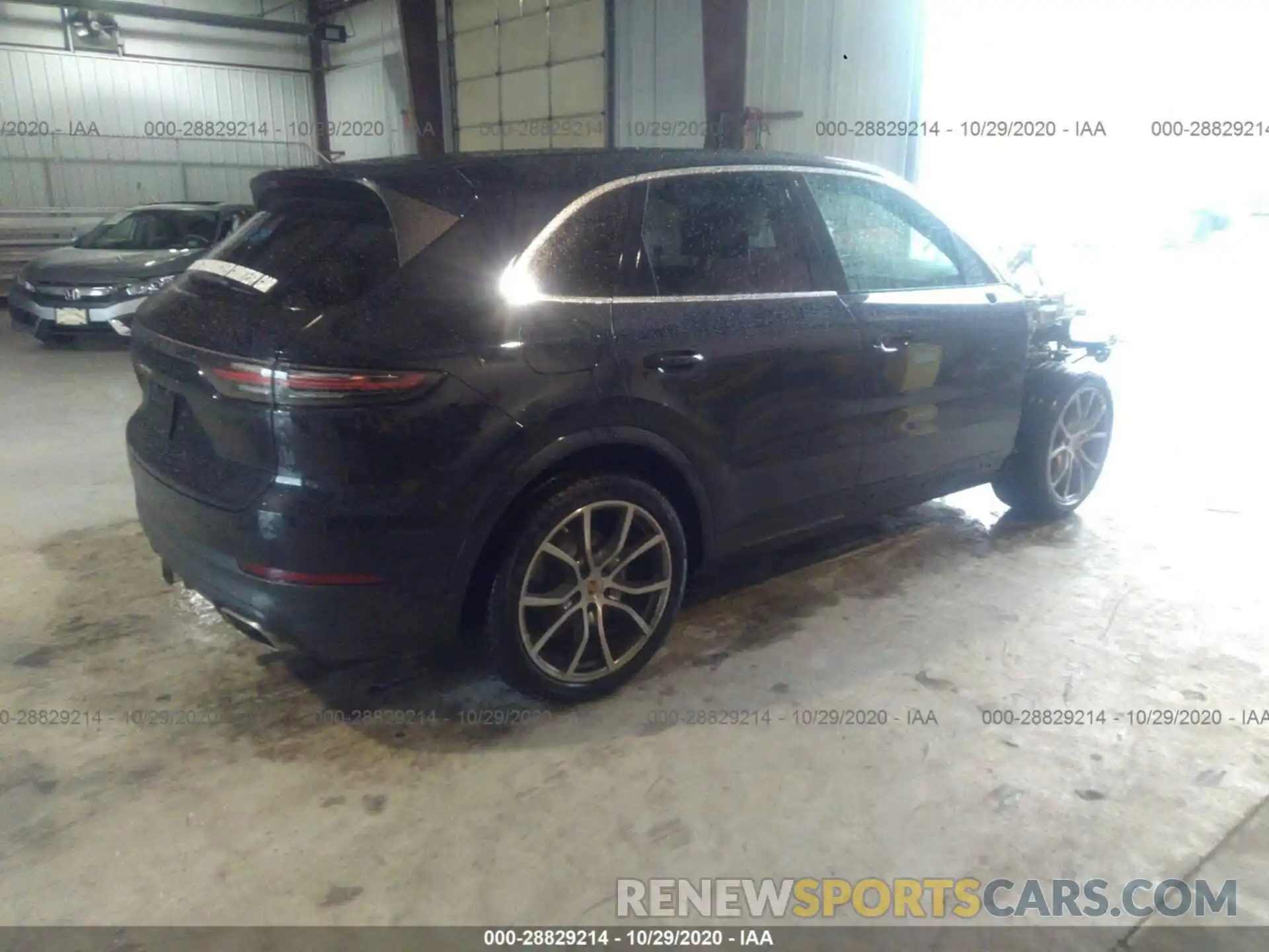 4 Photograph of a damaged car WP1AA2AY5LDA04848 PORSCHE CAYENNE 2020